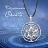 Tetragrammaton Necklace Wiccan Protection Amulet Pentacle Star Jewelry