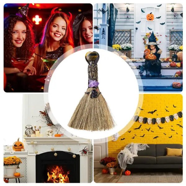 Witch Altar Broom - Perfect for Halloween &Beyond