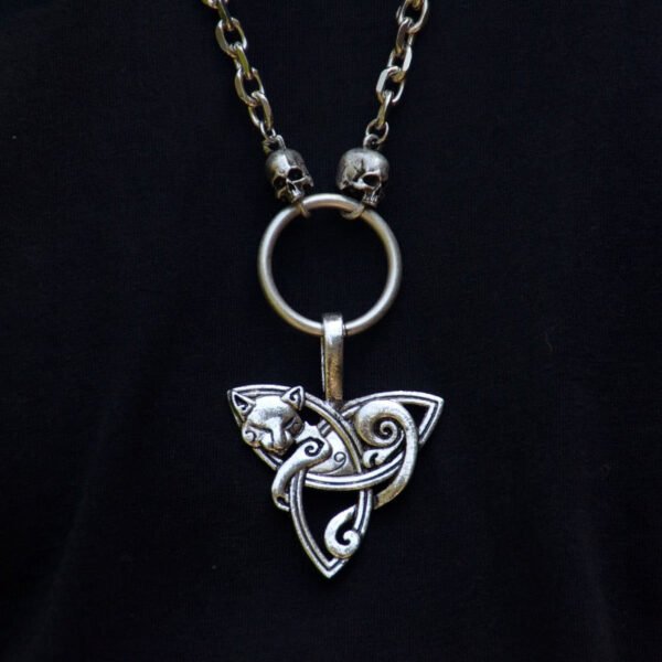 Viking Skull Skeleton Horse Thor Hammer God Odin Angel Necklace Gothic Pendant Witch Punk Pagan Jewelry