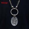 Viking Skull Skeleton Horse Thor Hammer God Odin Angel Necklace Gothic Pendant Witch Punk Pagan Jewelry