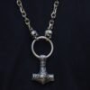 Viking Skull Skeleton Horse Thor Hammer God Odin Angel Necklace Gothic Pendant Witch Punk Pagan Jewelry