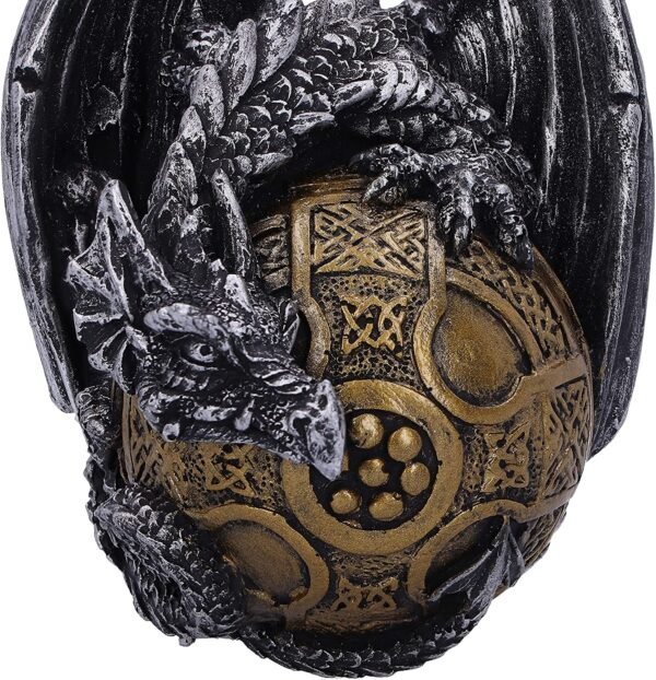 Magicun N.Giftware~Elden Festive Hanging Dragon Ornament, 8cm, Gold