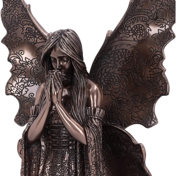 Artist Collections~ Anne Stokes Only Love Remains Bronze Gothic Fairy Angel Figurine, 36cm