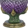Fantasy Collection~ Guardian Emerald Dragon Scale Egg Box, Purple, 18.7cm