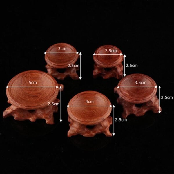Acid Branch Wood Display Stand Base For Crystal Ball Sphere Globe Stone Home Decoration
