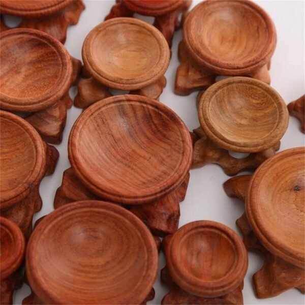 Acid Branch Wood Display Stand Base For Crystal Ball Sphere Globe Stone Home Decoration