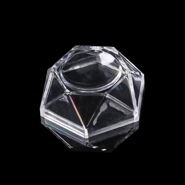 Acrylic Display Crystal Ball Base Stand Quartz Sphere Holder Home Decor Ornament for Geodes Rock Mineral Agate Without Ball