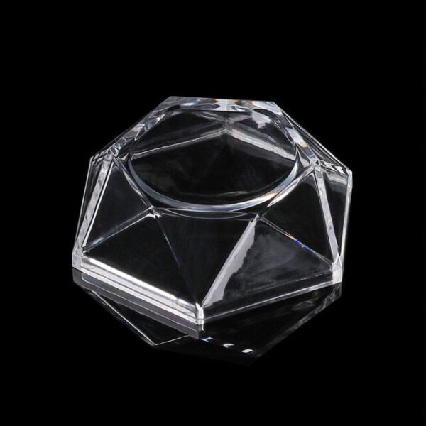 Acrylic Display Crystal Ball Base Stand Quartz Sphere Holder Home Decor Ornament for Geodes Rock Mineral Agate Without Ball