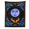 Aesthetic Botanical Tarot Moon Wall Tapestry Home Decor