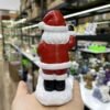 Affable Santa Claus Resin Crafts Crystal Ball Base Magic Sphere Display Stand Office Ornaments Home Decoration Christmas Gifts