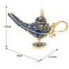 Aladdin Magic Lamp Home Decor Nordic Allah Metal Craft Desktop Decoration Figurines Ornament