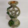 Altar Candlestick Ceremony Candle Holder set Witchcraft Props Table Decoration Goddesses Kore Pentagram Candelabrum Religion Tarot &Divination