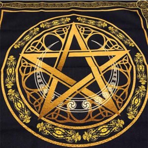 Altar-Tarot-Cloth-For-Board-games-tarot-cards-tablecloth-Cotton-and-linen-Wicca-ceremony-table-cover Altar Tarot Cloth For Board games tarot cards tablecloth Cotton and linen Wicca ceremony table cover blanket Pentagram Moon Tarot &Divination