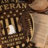 American Veterans Wood Carving Home Decor Room Art Wall Decor Statue Patriot Military Retirement Gift