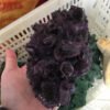 Magicun Crystal~Amethyst cluster amethyst hole original stone ornaments degaussing purification evil spirits radiation protection