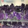 Magicun Crystal~Amethyst cluster amethyst hole original stone ornaments degaussing purification evil spirits radiation protection