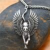 Viking Magic~Ancient Egypt Religious Jewelry Egyptian Pyramid Illuminati Cross Egypt Cat Charm Egyptian Pharaoh Head Pendant Necklaces
