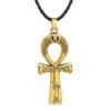 Viking Magic~Ancient Egypt Religious Jewelry Egyptian Pyramid Illuminati Cross Egypt Cat Charm Egyptian Pharaoh Head Pendant Necklaces