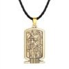 Viking Magic~Ancient Egypt Religious Jewelry Egyptian Pyramid Illuminati Cross Egypt Cat Charm Egyptian Pharaoh Head Pendant Necklaces