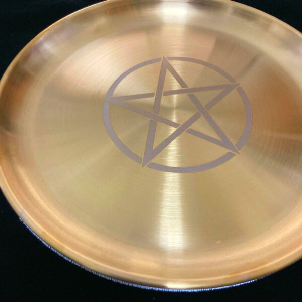Astrology Pentagram Candlestick Table Altar Plate Candles Tile Divination Wicca Candleholder Ritual Tray witchcraft supplies Tarot &Divination