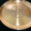 Astrology Pentagram Candlestick Table Altar Plate Candles Tile Divination Wicca Candleholder Ritual Tray witchcraft supplies Tarot &Divination