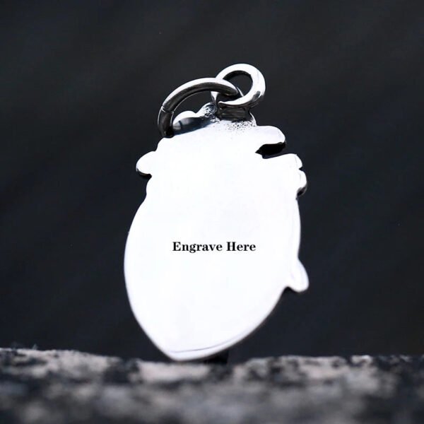 Atomic Heart Unique  New Arrive Heart Pendant Necklace Fashion Jewelry  Lover`s Gift Couple Charm Accessories