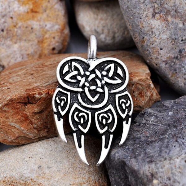 New Magicun Viking~Bear Paw Veles Pendant Vintage Pendant Vintage pagan talisman 1pc