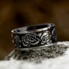 Beier New Design Viking Vintage Odin Norse Viking Wolf Dragon Totem Men's Ring Jewelry Wholesale Drop Shipping - Rings