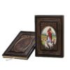 Biblical Jesus Notebook Board Sticker Hardcover A5 Pu Church Crucifix Catholic Religious Christmas Gift