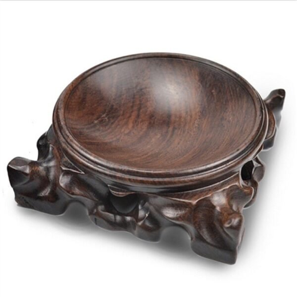 Black Branch Wooden Display Stand Base Crystal Ball Glass Globe Holder Photography Len Props Crafts Ornaments