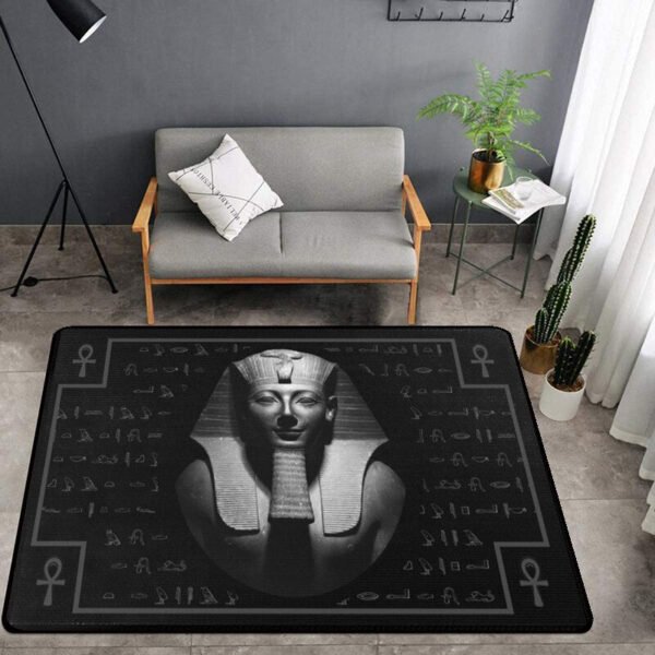 Black Celestial Moon/Stars/Sun/Area Rug Witch Goth Gothic Pagan Wiccan Tarot Cards Astrology Witchcraft Supplies Mandala Carpet| |