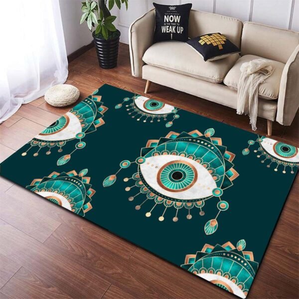 Pangan Wicca Bomian Modern Geometry Large Carpet Area Rug  Decor Gift Living Room Hallway Entrance Doormat