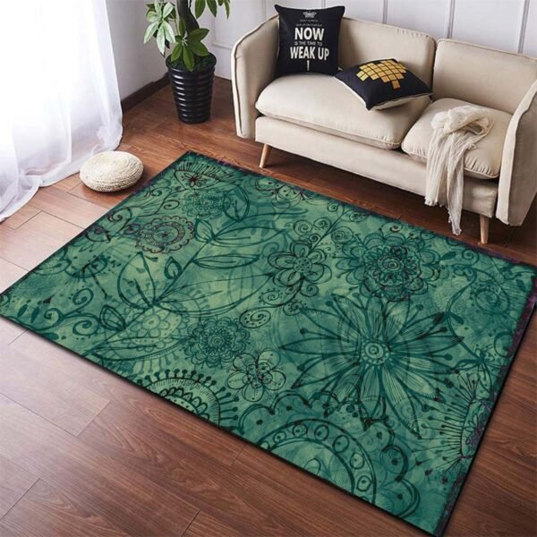 Pangan Wicca Bomian Modern Geometry Large Carpet Area Rug  Decor Gift Living Room Hallway Entrance Doormat