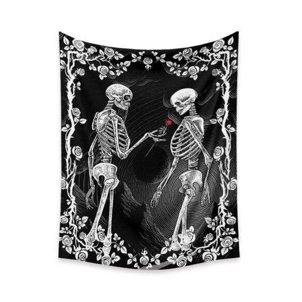 Bohemian Skull Tapestry Background Tapestry 3D Print Wall Hanging Blanket