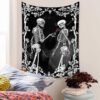Bohemian Skull Tapestry Background Tapestry 3D Print Wall Hanging Blanket
