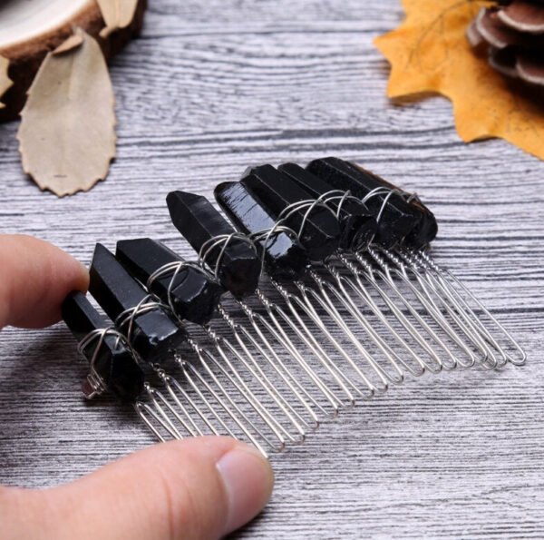 Boho Raw crystal headband witch rainbown crystal headband bridal party  princess girl honey gift