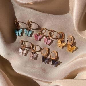 Butterfly-Earrings-Butterfly-Huggie-Mariposa-Earrings-Butterfly-Pearl-Earrings-Hoops-Acrylic-Butterfly-Gift-Present Butterfly Earrings, Butterfly Huggie, Mariposa Earrings, Butterfly Pearl Earrings,Hoops, Acrylic Butterfly, Gift, Present