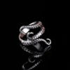 Gothic Ring Titanium Steel Gothic Deep Sea Squid Octopus Ring