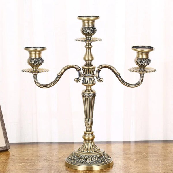 Candle Holder Wedding Decoration Metal Candelabra Home Decor Nordic Dinner Candlestick Festival