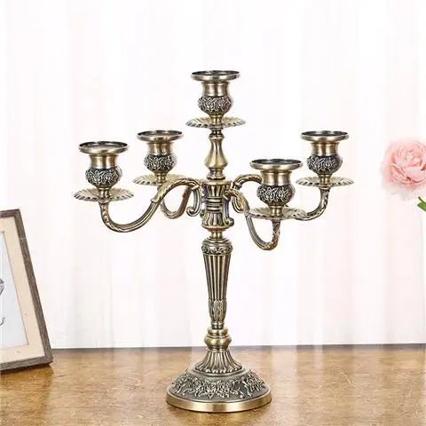 Candle Holder Wedding Decoration Metal Candelabra Home Decor Nordic Dinner Candlestick Festival