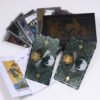 Card Game Gold Foil Tarot Card Bronzing PVC Waterproof Board Game Poker Divination Gift Box Set Luxury Cosmic Gold Color Manual