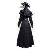 Carnival Halloween Couples Plague Doctor Costume Middle Ages War Nurse Bird Beak Playsuit Cosplay Fancy Party Dress - Cosplay Costumes