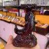 Carp Fish Resin Statue Sculpture Crystal Ball Base Stand Wealth Fortune Lucky Auspicious Home Office Feng Shui Collection Gift