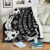 Cat Skulls Ouija Board Throw Blanket Witchy Premium Blanket Gothic Home Decor Goth Blanket Halloween Decor Witchcraft Blanket