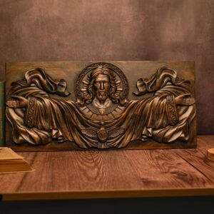 Catholic-Saints-Church-cross-wall-decoration-Sacred-Heart-Jesus-wood-carving-plaque-Bible-human-savior-Christ_47412300-208d-46e6-a80e-fbc9a53b1efd Catholic Saints Church cross-wall decoration Sacred Heart Jesus wood carving plaque Bible human savior Christ baptism statue