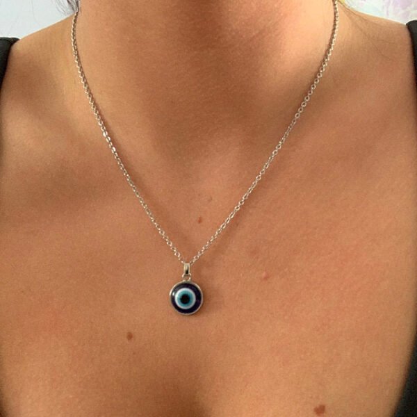 Charm Evil Eye Necklace Turkish Daliy Jewelry