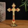 Christian Cross Home Decor Catholic Christ Jesus Orthodox Priest Church Utensils Crucifixo Ornament Religious Gift