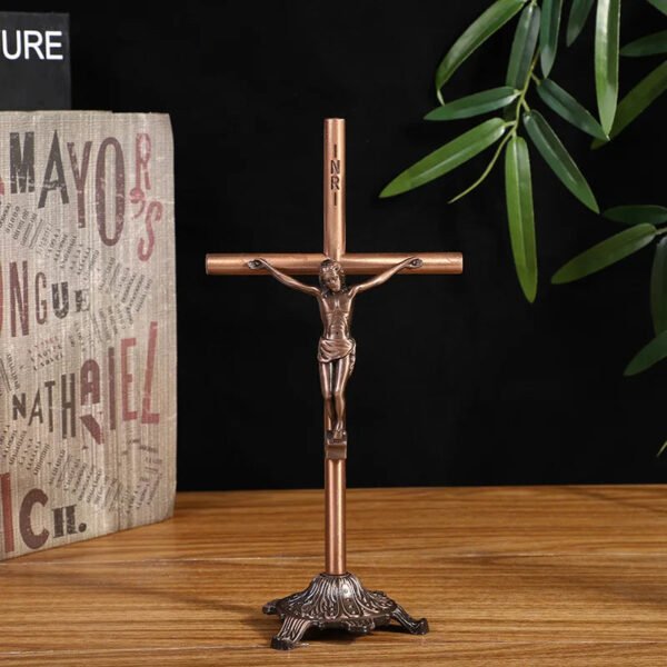 Christian Cross Home Decor Catholic Christ Jesus Orthodox Priest Church Utensils Crucifixo Ornament Religious Gift