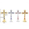 Christian Cross Home Decor Catholic Christ Jesus Orthodox Priest Church Utensils Crucifixo Ornament Religious Gift