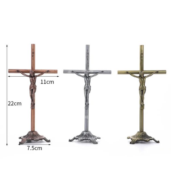 Christian Cross Home Decor Catholic Christ Jesus Orthodox Priest Church Utensils Crucifixo Ornament Religious Gift